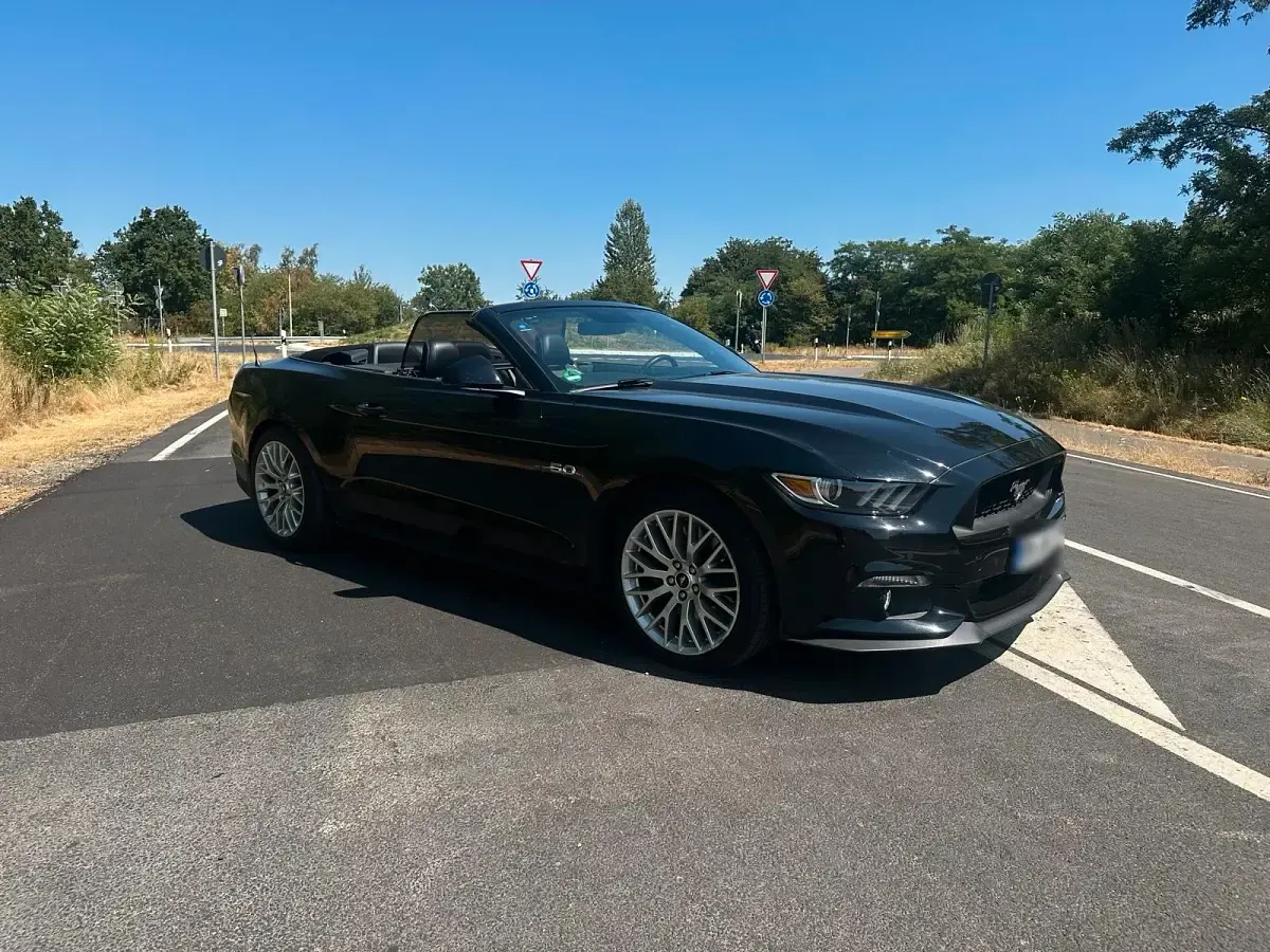 Gebraucht Ford Mustang 421 PS (309 kW) 2016 Schwarz Cabrio