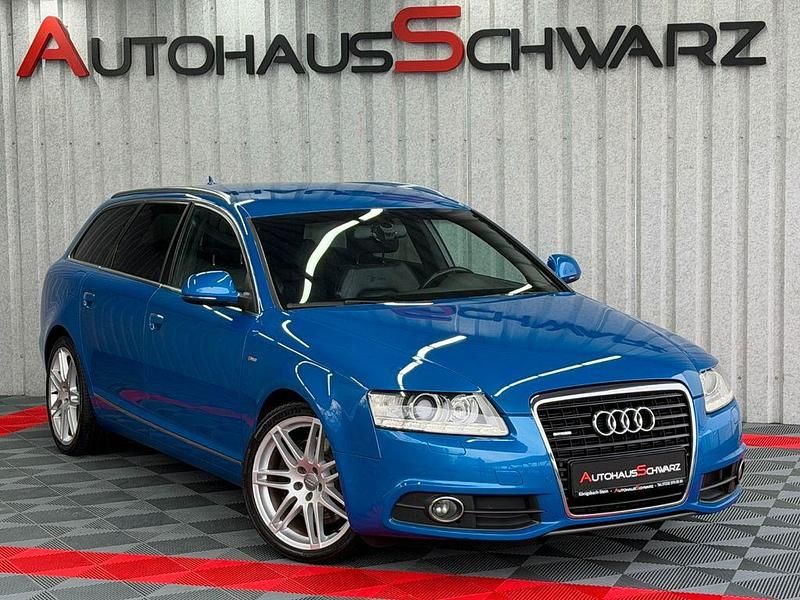 Blau Gebraucht 2008 Audi A6 S-line plus Kombi | 8.490 € (Etwas zu teuer) - Bild 1/4