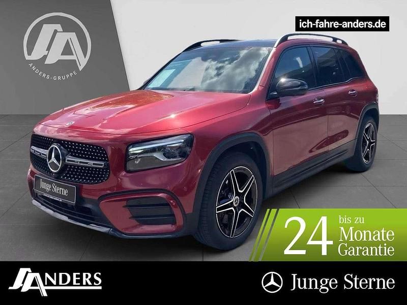 Rot Gebraucht 2024 Mercedes GLB220 AMG Line Premium Plus SUV | 47.794 € (Etwas zu teuer) - Bild 1/3
