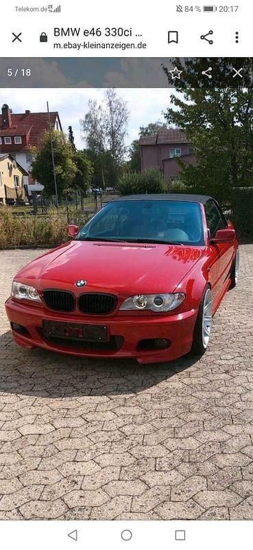 Gebraucht BMW 330 231 PS (169 kW) 2004 Rot Cabrio