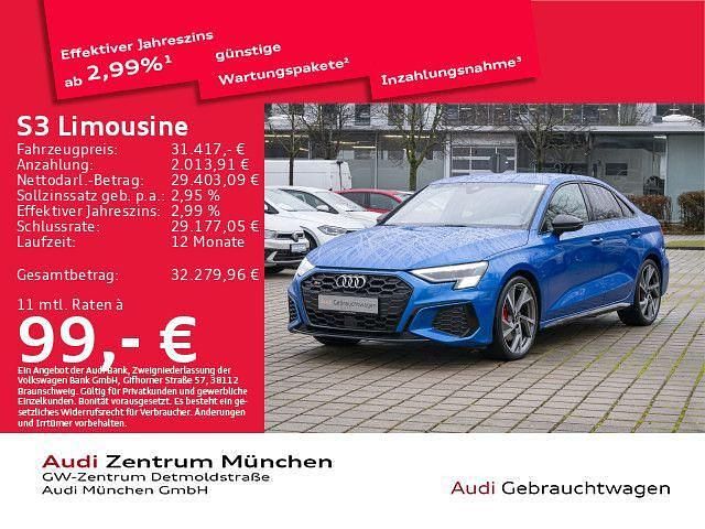 Individuallackierungen audi ex Gebraucht 2022 Audi S3 Sport Limousine | 31.417 € (Guter Preis) - Bild 1/2