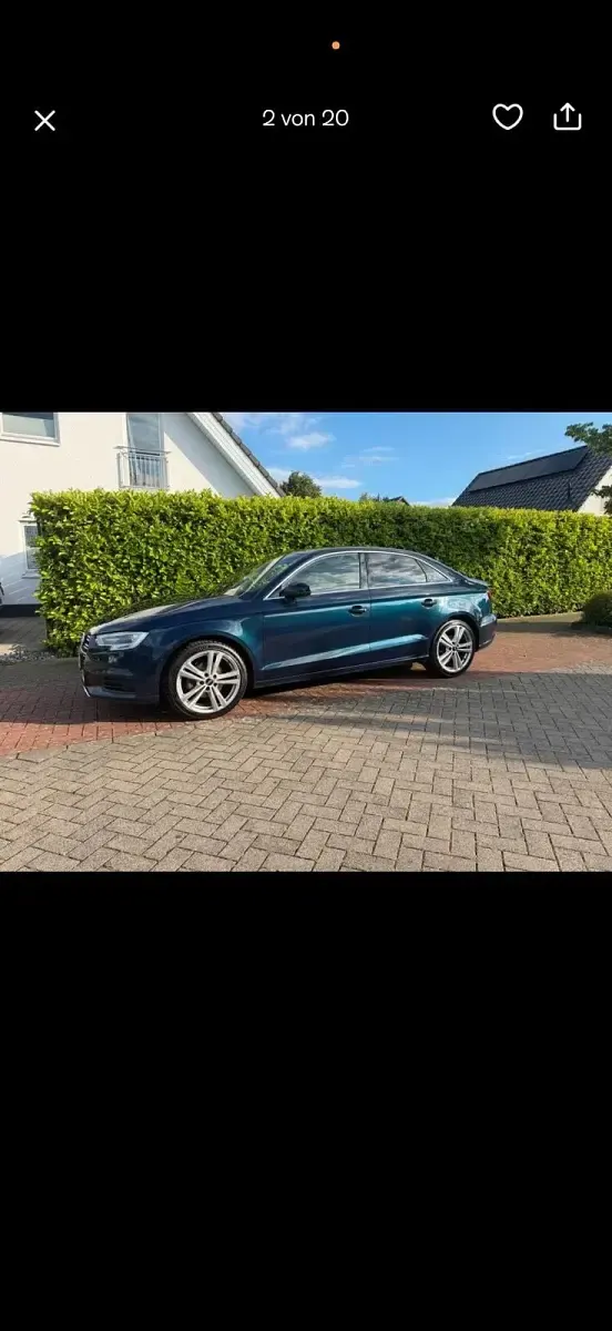 Gebraucht Audi A3 150 PS (110 kW) 2017 Blau Limousine