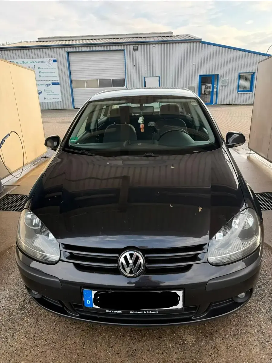 Gebraucht VW Golf V 2006 Schwarz Kleinwagen