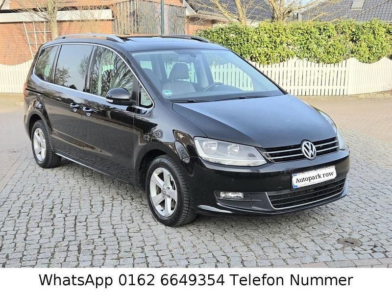 Gebraucht VW Sharan Comfortline 140 PS (102 kW) 2011 Schwarz Van / Kleinbus