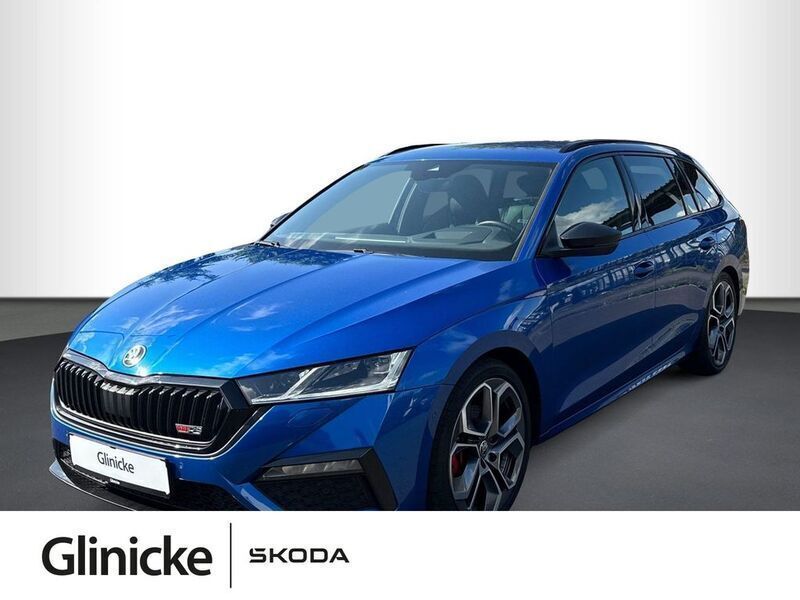 Raceblau metallic Gebraucht 2022 Skoda Octavia RS Kombi | 24.720 € (Etwas zu teuer) - Bild 1/4
