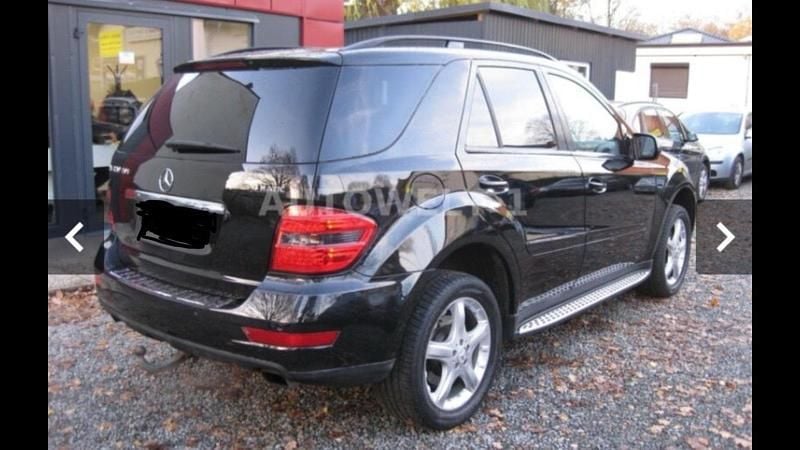 Schwarz Gebraucht 2008 Mercedes ML320 SUV | 10.500 € - Bild 1/4