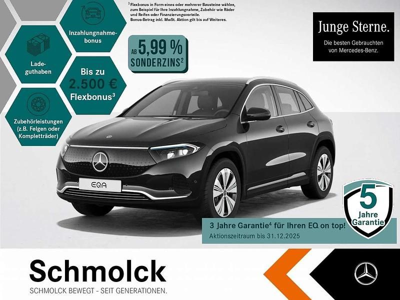 Schwarz Gebraucht 2024 Mercedes EQA300 Progressive SUV | 35.900 € (Fairer Preis) - Bild 1/4