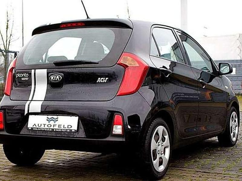 Gebraucht Kia Picanto 67 PS (49 kW) 2017 Schwarz Kleinwagen