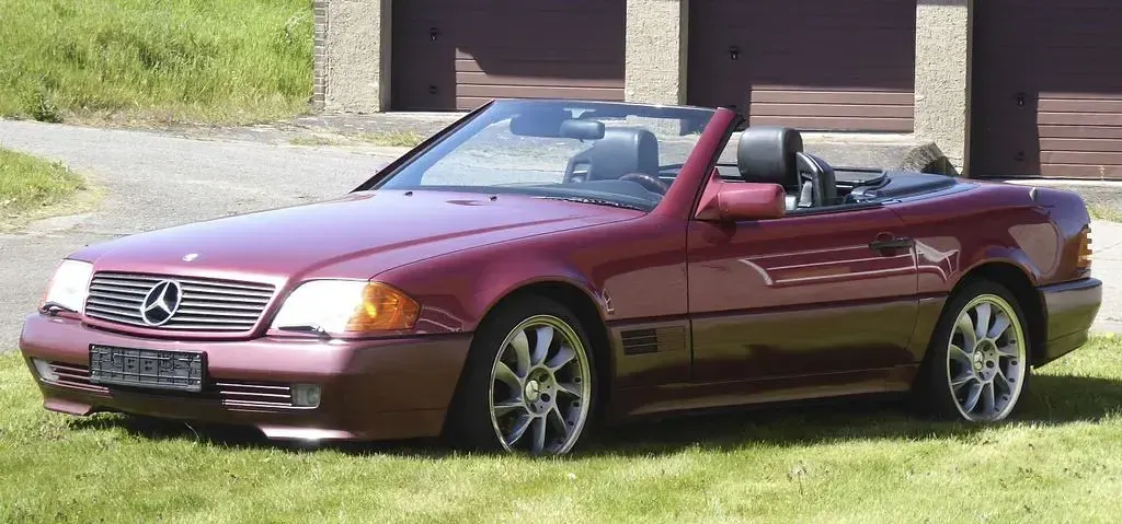 Gebraucht Mercedes SL300 190 PS (139 kW) 1991 Rot Cabrio