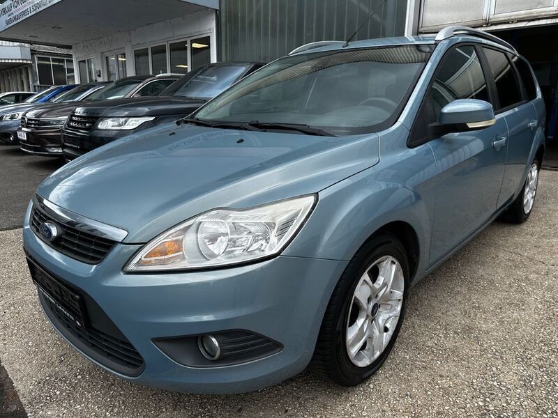 Blau Gebraucht 2010 Ford Focus Style Limousine | 2.499 € (Fairer Preis) - Bild 1/4