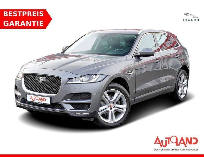 Grau Gebraucht 2018 Jaguar F-Pace Prestige SUV | 23.990 € (Guter Preis) - Bild 1/4