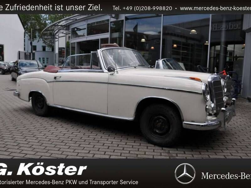 Gebraucht Mercedes 220 106 PS (77 kW) 1959 Weiß Cabrio