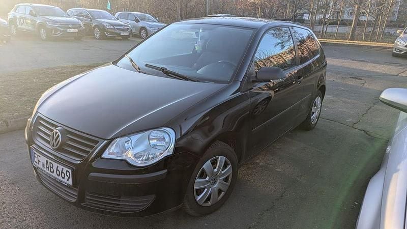 Gebraucht VW Polo Trendline 60 PS (44 kW) 2009 Schwarz Kleinwagen