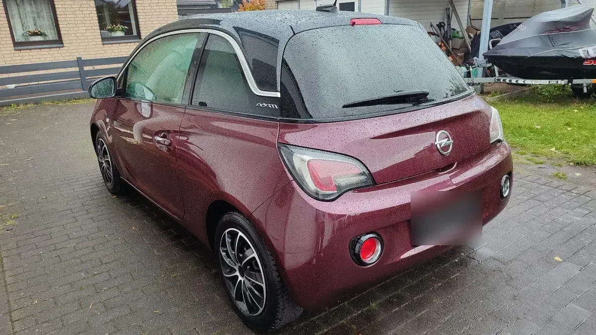 Gebraucht Opel Adam Unlimited 87 PS (63 kW) 2016 Rot Kleinwagen