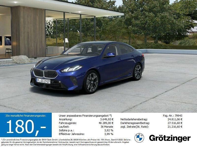 Blau Neu 2025 BMW 216 Performance Limousine | 29.640 € (Guter Preis) - Bild 1/4
