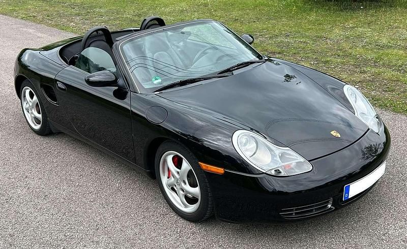 Gebraucht Porsche Boxster S 252 PS (185 kW) 2000 Schwarz Cabrio