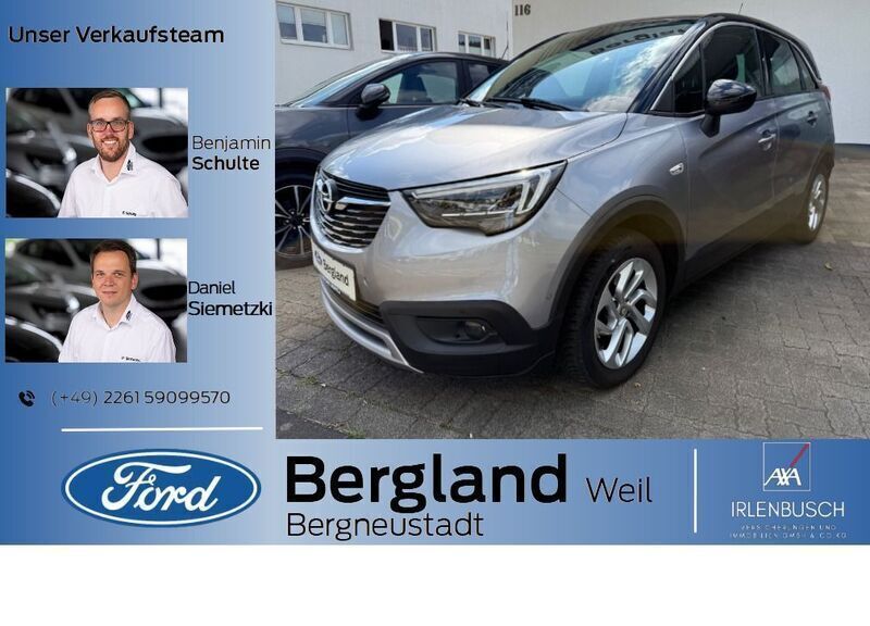Silber silber Gebraucht 2020 Opel Crossland X Innovation SUV | 14.990 € (Guter Preis) - Bild 1/4