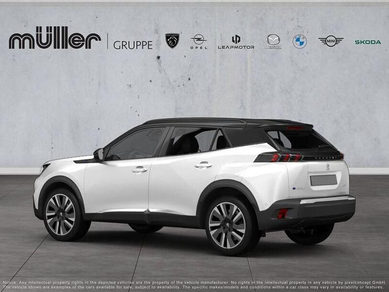 Gebraucht Peugeot e-2008 GT 100 kW (136 PS) 2021 Lack weiss perlglänzend/typ au SUV