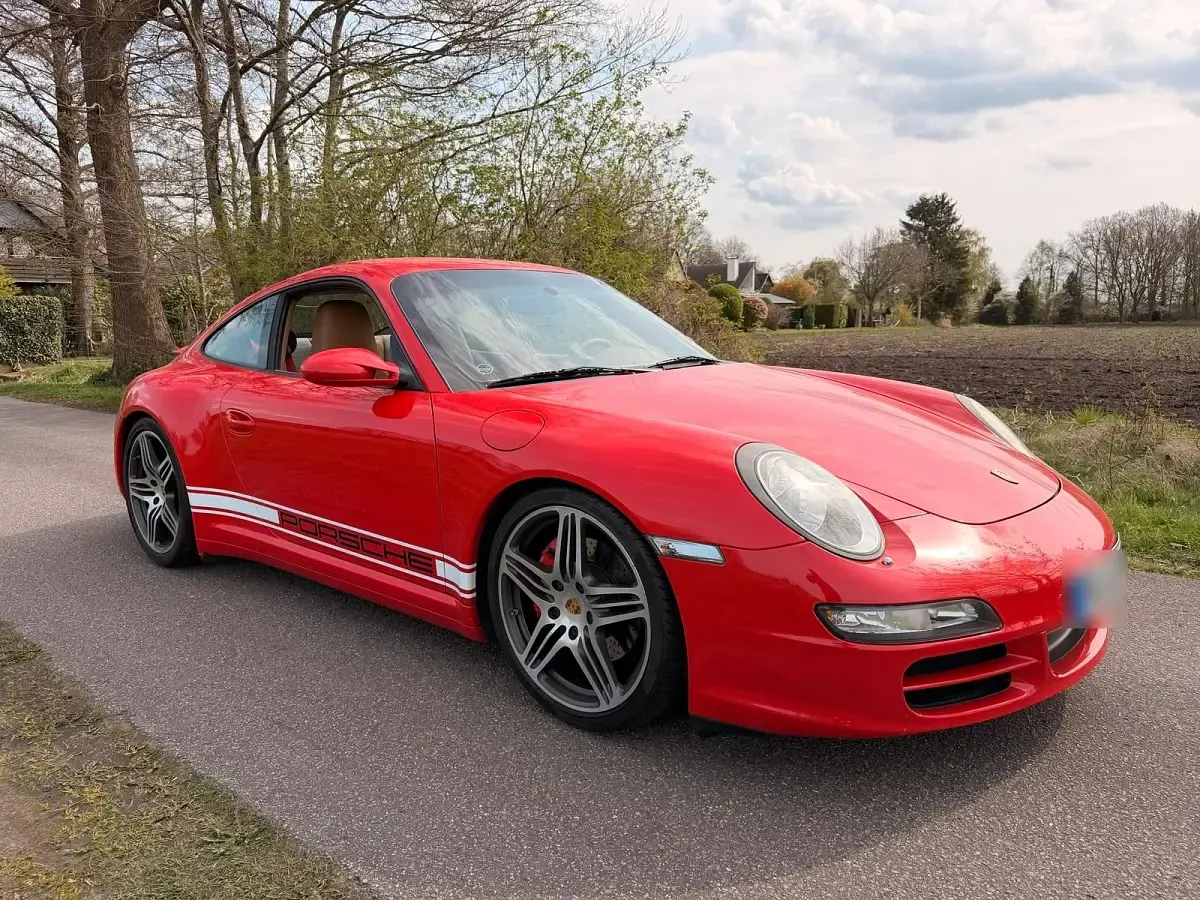 Gebraucht Porsche 911 Carrera 4S 355 PS (261 kW) 2008 Rot Coupé