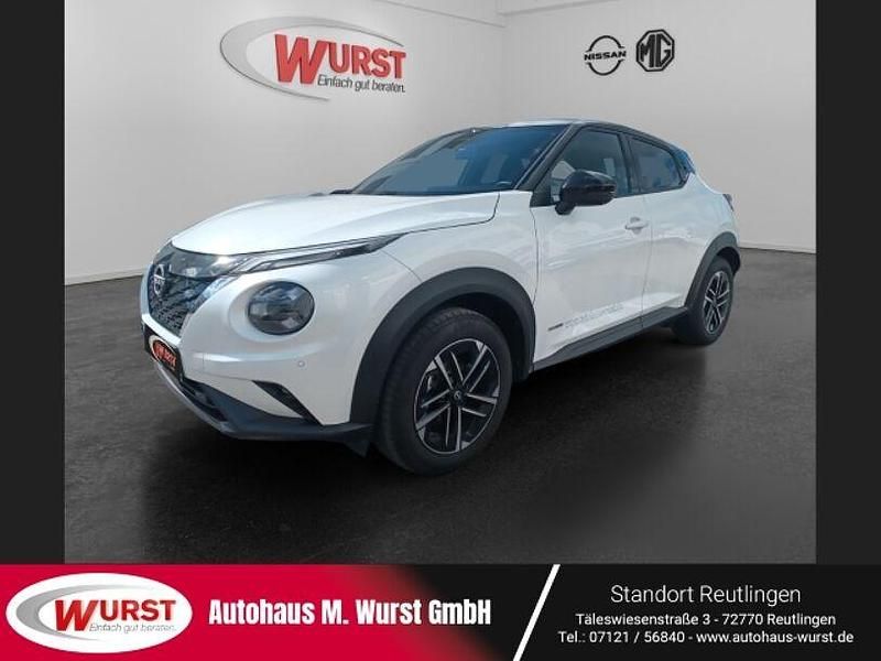 Weiss Gebraucht 2024 Nissan Juke N-Connecta SUV | 27.198 € (Etwas zu teuer) - Bild 1/4
