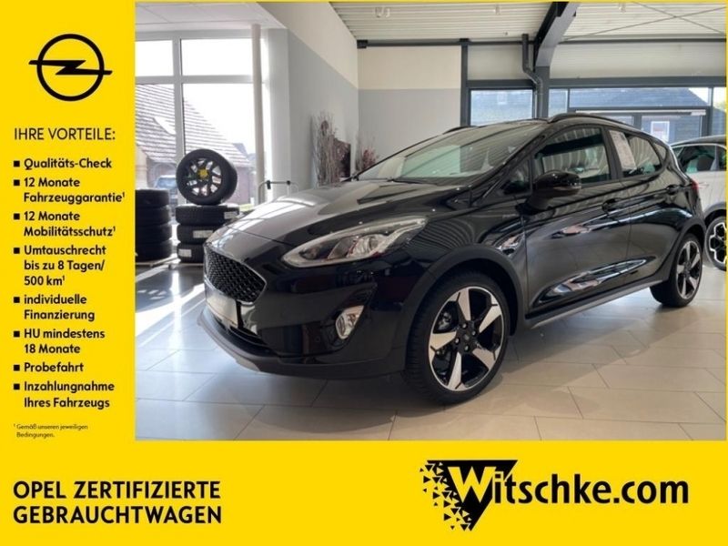 Schwarz / schwarz metallic Gebraucht 2023 Ford Fiesta Active Kleinwagen | 21.975 € (Etwas zu teuer) - Bild 1/4