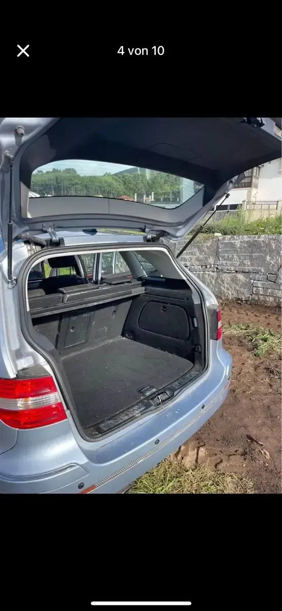 Gebraucht Mercedes B200 2005 Silber Van / Kleinbus
