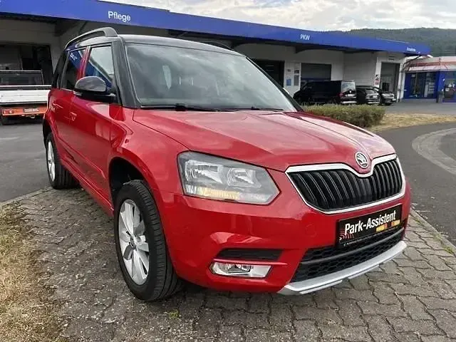 Gebraucht Skoda Yeti 122 PS (89 kW) 2014 Coridarot/schwarz SUV