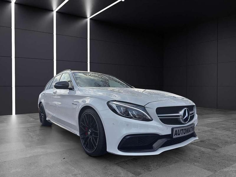Gebraucht Mercedes C63S AMG AMG 510 PS (375 kW) 2017 Polarweiss  unilack Kombi