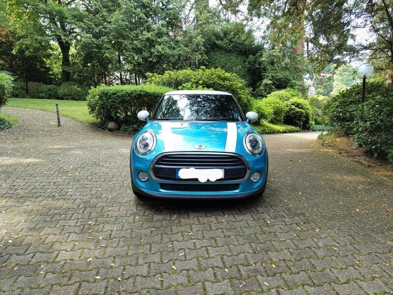 Blau Gebraucht 2016 Mini Cooper Kleinwagen | 13.799 € (Superpreis) - Bild 1/4