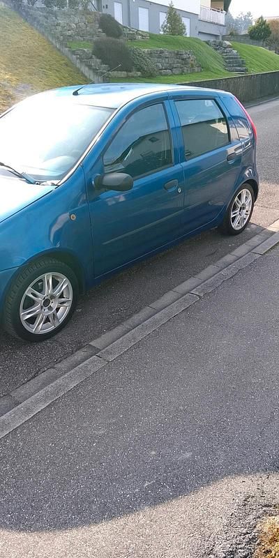 Gebraucht Fiat Punto 60 PS (44 kW) 2001 Blau Kleinwagen