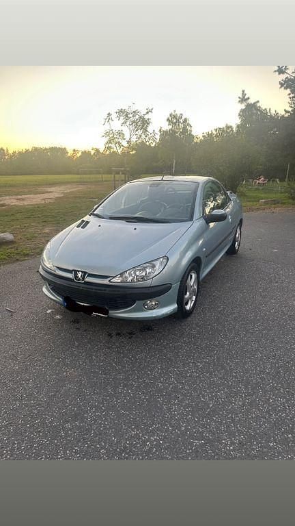 Blau Gebraucht 2003 Peugeot 206 CC Cabrio | 950 € (Superpreis) - Bild 1/4
