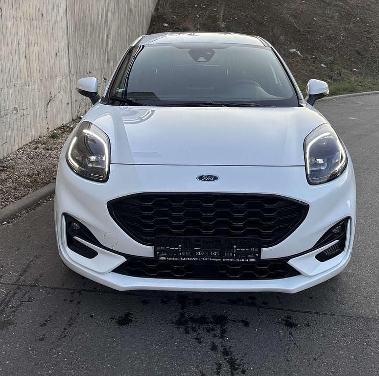Gebraucht Ford Puma ST-Line 125 PS (91 kW) 2022 Frost weiß SUV