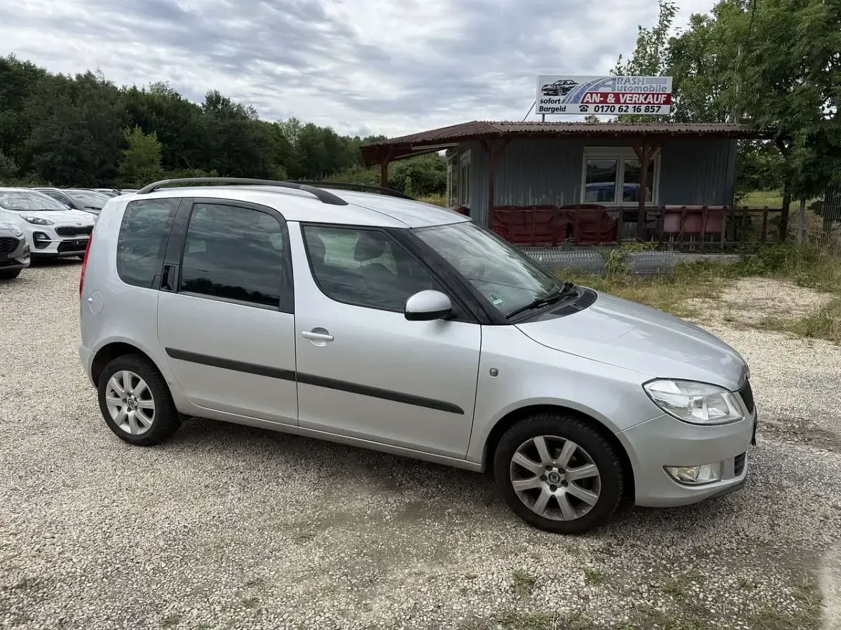 Gebraucht Skoda Roomster Style 86 PS (63 kW) 2010 Silber Van / Kleinbus