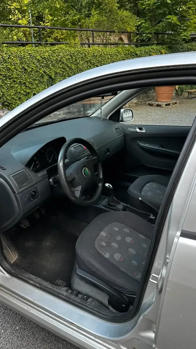 Gebraucht Skoda Fabia 54 PS (39 kW) 2003 Silber Kleinwagen