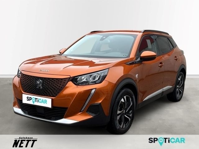 Orange Gebraucht 2021 Peugeot e-2008 Allure SUV | 15.990 € (Guter Preis) - Bild 1/4