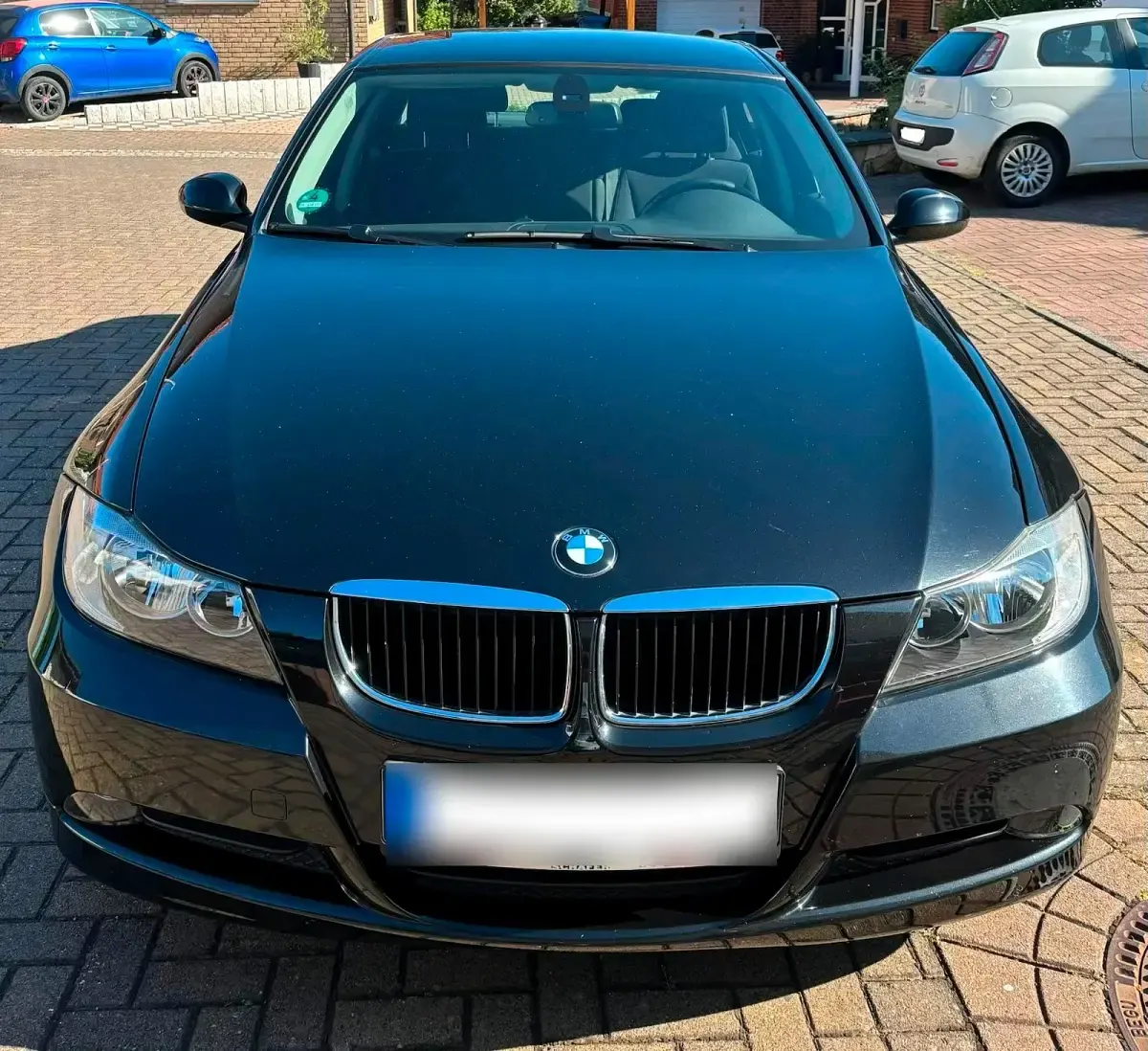 Gebraucht BMW 318 130 PS (95 kW) 2007 Schwarz Limousine