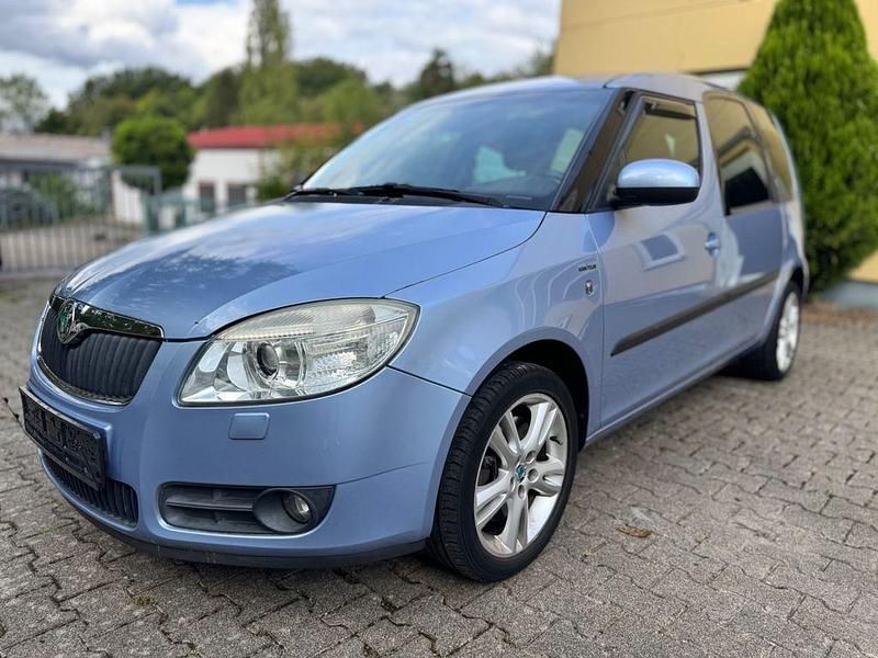 Blau Gebraucht 2007 Skoda Roomster Comfort Van / Kleinbus | 5.690 € (Fairer Preis) - Bild 1/4