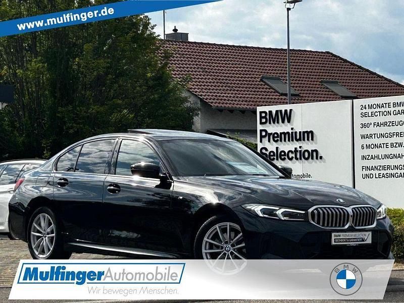 Black sapphire Gebraucht 2024 BMW 320 M Sport Limousine | 42.599 € (Fairer Preis) - Bild 1/4
