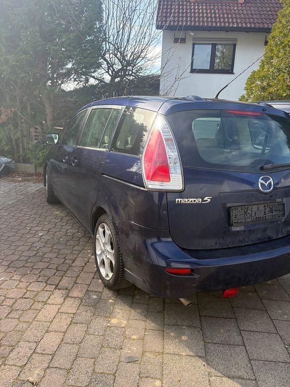 Gebraucht Mazda 5 Center-Line 155 PS (114 kW) 2010 Blau Van / Kleinbus