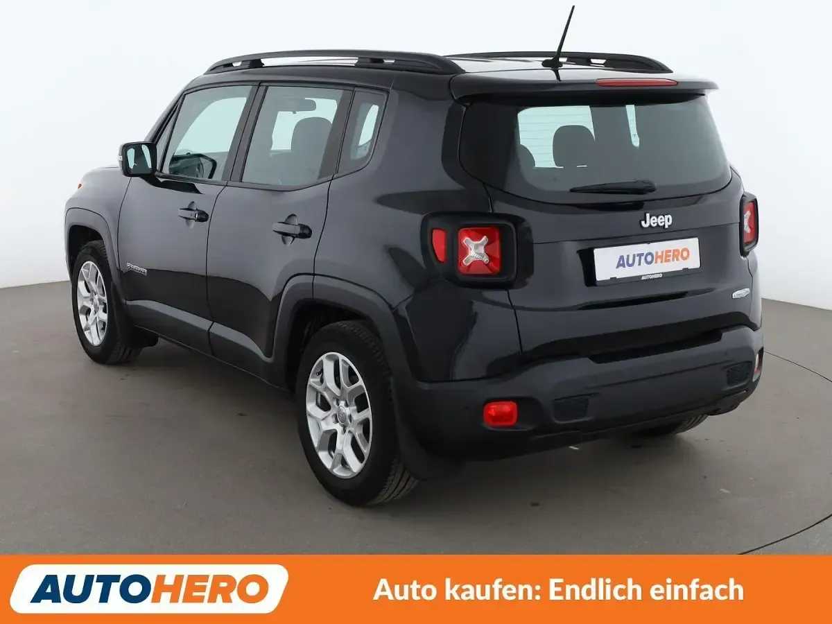 Gebraucht Jeep Renegade Longitude 110 PS (80 kW) 2018 Schwarz SUV