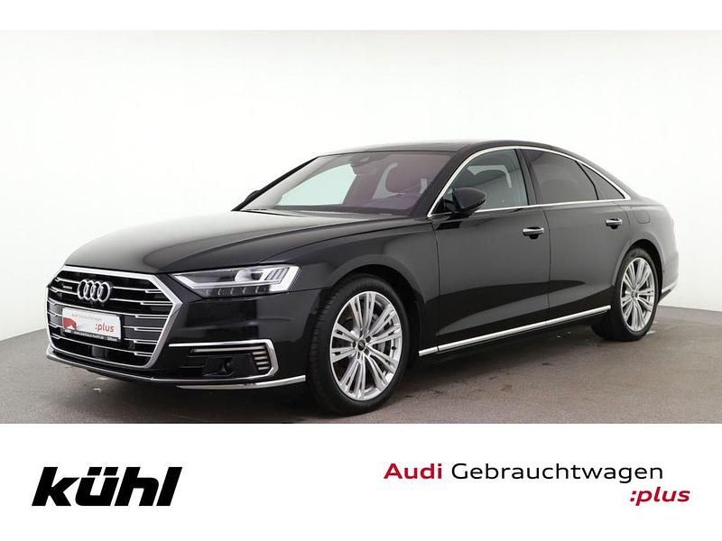Mythosschwarz metallic Gebraucht 2021 Audi A8 Ambiente Limousine | 53.280 € (Fairer Preis) - Bild 1/3