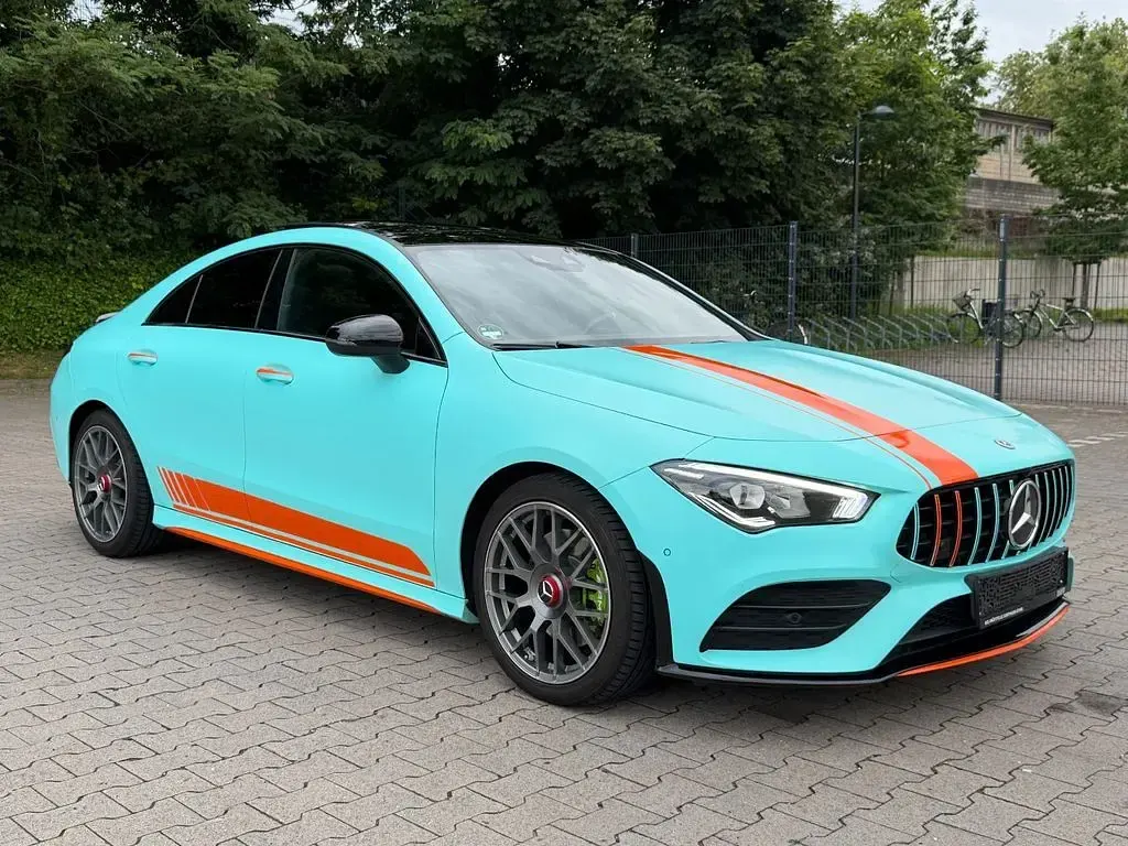 Gebraucht Mercedes CLA250 AMG line 224 PS (164 kW) 2021 Rot Coupé