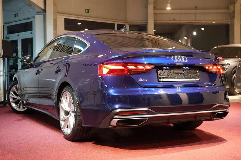Gebraucht Audi A5 Advanced Plus 204 PS (150 kW) 2023 Navarra blue metallic Coupé