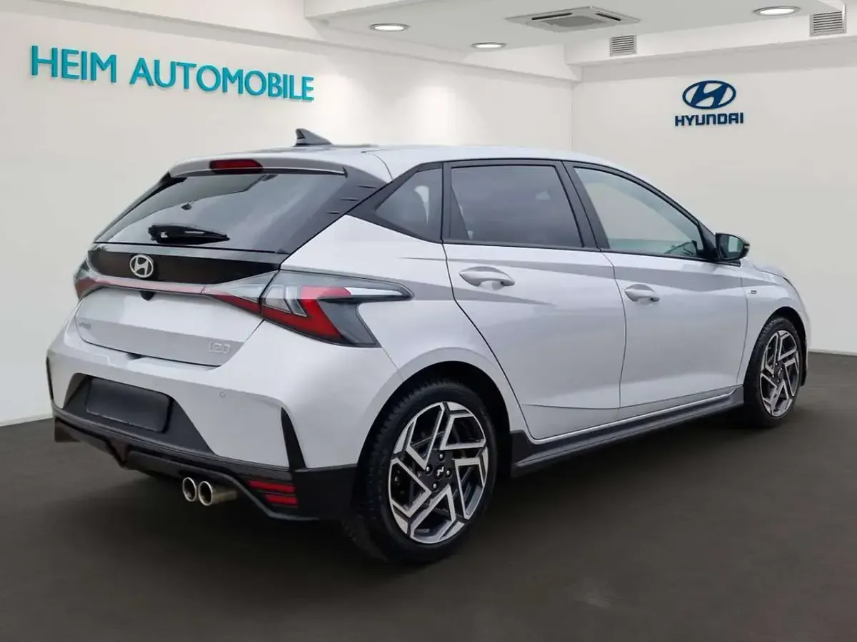 Gebraucht Hyundai i20 N Line 101 PS (74 kW) 2025 Lumen grey Kleinwagen