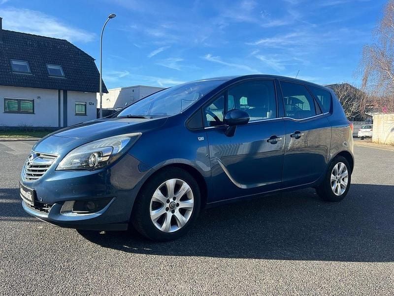 Gebraucht Opel Meriva 110 PS (80 kW) 2015 Blau Van / Kleinbus