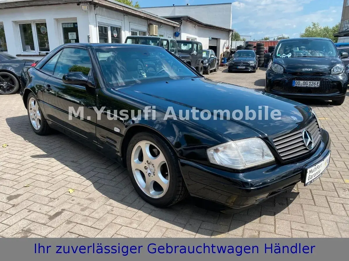 Gebraucht Mercedes SL320 224 PS (164 kW) 1998 Schwarz Cabrio