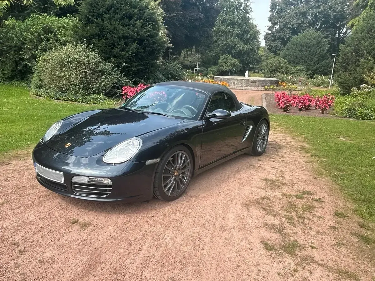 Gebraucht Porsche Boxster S 280 PS (205 kW) 2005 Blau Cabrio