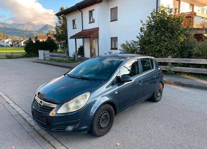 Blau Gebraucht 2008 Opel Corsa Kleinwagen | 720 € (Superpreis) - Bild 1/4