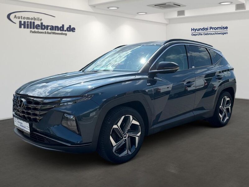 Blau Gebraucht 2021 Hyundai Tucson Prime SUV | 22.380 € (Etwas zu teuer) - Bild 1/4