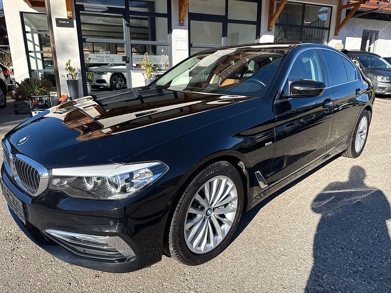 Schwarz Gebraucht 2018 BMW 525 Luxury Line Limousine | 17.999 € (Guter Preis) - Bild 1/4